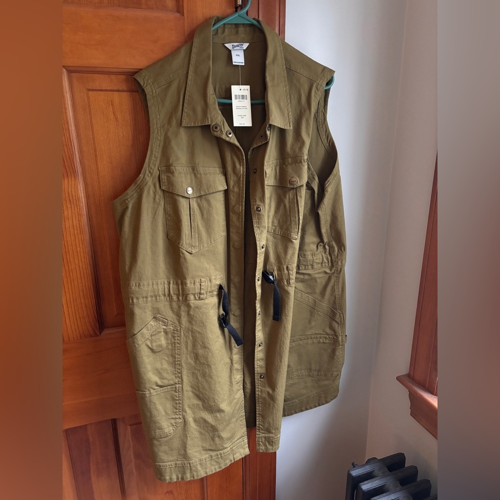 NWT Duluth Women's Plus Rootstock Gardening Tunic Vest